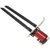 KAKAKE Scheda di Rete PCI Express Scheda di Rete PCIe Doppia Antenna Copertura Ad Alte Prestazioni Alta velocità 1200 Mbps per Chassis