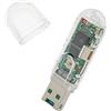 ACAUTO Nuovo V2 USB Bitcoin Miner - 300KH/s 3W Solo Lottery Miner con WiFi, Vinci 3.125 BTC Block Reward - Plug & Play USB-A Crypto Mining Dongle