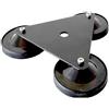 Generico UM-310 BASE MAGNETICA TRIPLA UNIVERSALE CON GUARNIZIONE IN GOMMA