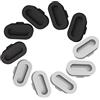 Ruentech Connettore antipolvere in silicone compatibile con Garmin Vivoactive3Instinct 2 solarEPIX 2D2 AIR X10Fenix 7 7S 7X 6 6S 6XForerunner 55 645 935 945 accessorio antipolvere caricatore porta