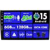 BXLIYER SXAUTO (Built-in 4G / DAB) Android 15-6G+128G Autoradio Per Fiat Bravo (2006-2012) - Senza fili CarPlay/Android Auto - LED Camera + MIC - DSP Fast-boot Volante 360-CAM HDMI - 2 Din IPS 9 Pollici