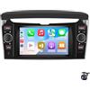 LiteGauge Autoradio stereo da 7per LANCIA Ypsilon 2012-2020 con Carplay wireless/Android Auto HD Touch Screen Navigazione GPS Android WiFi Bluetooth FM/RDS Mirror Link EQ SWC Teleca (b, 8 CORE 4+32G)