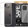 PanzerGlass SAFE by Custodia per Apple iPhone 15 - Protezione senza compromessi, cover posteriore antishock, TPU case