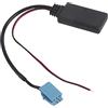 AMONIDA Adattatore Bluetooth per auto 8 pin Bluetooth AUX modulo cavo adattatore radio accessori audio per auto adatto