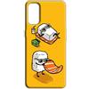 Mixroom - Cover Custodia Back case In TPU Silicone Morbida Per Motorola Moto G22 Fantasia Coppia Di Sushi In Spiaggia M594