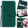 Jiajihua Custodia Compatibile con LG Q52 Q520N,Compatibile con LG K52 LMK520 / K62 LMK525H Chiusura magnetica flip stand slot per carte di credito Green