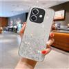 hdqICase Custodia Compatibile con OPPO A40m/OPPO A40 Cover Trasparente Brillantini Stellari Sottile Antiurto in TPU