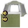 Lumaland Where Tomorrow - Pannello laterale per gazebo pop-up, 1 pezzo, 155 x 215 x 167 cm, leggero, protezione UV e pioggia, campeggio, all'aperto, spiaggia e festival, per riparare gazebo pieghevole e tenda