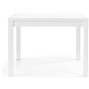 Mar.c.a. Design - Tavolo da Pranzo Quadrato 100x100x76 cm - Apertura a Libro Fino a 200 cm con Piano Piano in Legno Nobilitato - Bianco Frassinato - Made in Italy