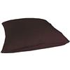Trama Toscana Cuscino Ecopelle in 29 Colori cm 45x45 sfoderabile Completo di Imbottitura in Fiocco Anallergico Le Altre 2 Misure cm 60x60 e 30x60 Realizzabile Anche su Misura Variante 1113 Fondente