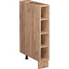 Vicco Scaffale da cucina Fame-Line, Rovere dorato, 15 cm senza piano di lavoro, per la combinazione con altri moduli della serie Fame-Line