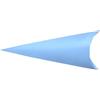 Generico Cono Coni portaconfetti da 19 cm Porta Confetti per bomboniere celebrazioni ricordo Evento Varie tipologie bomboniera portariso per Riso e dolcetti (Fibra Azzurro, 10 Pezzi)