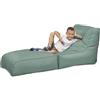 chilly pilley® per sedersi e sdraiarsi 2 in 1 - con imbottitura in EPS - poltrona a sacco gigante - bambini e adulti - cuscino per poltrona da esterno - diversi colori, menta pastello