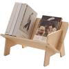 Generico Libreria Da Tavolo - Organizzatore Desktop In Legno, Piccola Libreria | Compatta Per L'uso Da Tavolo Per La Casa, Portapacing Funzionale, Studio Della Camera Da Letto Per La Scrivania, Lettur