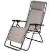 SUNNY STAR Sedia Zero Gravity 115x65x90cm Grigia