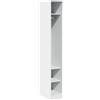 Generico Armadio Bianco 30x50x200 cm in Legno Multistrato,Mobili,Armadietti e portaoggetti,Armadi-3307684