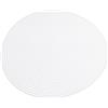 BELLIFFY 10pcs Foglio di Rete Fai da Te Rotondo per Croce in Plastica Bianco 20cm Griglia Tagliabile per Ricamo e Creazioni Artistiche