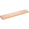 vidaXL Ripiano Muro Marrone 180x40x(2-6) cm Massello Rovere Trattato