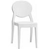 Scab Set 2 Igloo Chair Bianco coprente