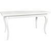 Vicentini arreda TAVOLO PROVENZALE ALLUNGABILE IN LEGNO LEGNO PROVENZALE BIANCO CON BASAMENTO DRITTO (100x70 (180))