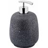 METAFORM Dispenser Sapone Da Appoggio col. grigio in poliresina mod. Afra