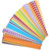 MAGICLULU Set di 60 Strisce di Carta per Quilling 6 Tipi di Fiori 3D per Decorazioni Creative e Realizzazione Biglietti Fai da Te per Famiglie e Ragazzo Ragazza Colore Casuale Stili Multipli
