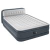 Intex 64448 Materasso Dura-Beam Con Schienale Tecnologia Fiber Tech Con Pompa Elettrica Incorporata, 152 x 236 x 86 Cm, Blu Navy