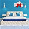 vimavì Materasso Matrimoniale Memory BluGel e Waterfoam 180x190 - Sfoderabile - 11 Zone Differenziate - Disp. Medico - H25/26 cm - Coppia Cuscini Omaggio - Anallergico - Made in Italy - MIRAM