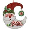 COSE DA CASA 2 Decorazioni casa fineste Fuori Porta per Albero Natalizio Babbo Natale Cappello Rosso Grandi cm28/30 Assortiti