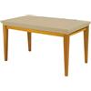 SalGiu Copritavolo Mollettone x6 x12 Posti Rettangolare (Beige, 6 Posti)