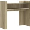vidaXL Tavolo Consolle Rovere Sonoma 100x35x90 cm in Legno Multistrato, tavolino da divano, tavolino da corridoio, tavolino consolle da soggiorno