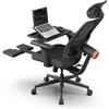 Newtral MAGICH-BP Sedia Ufficio Ergonomica con Poggiapiedi, Sedia Scrivania Poltrona Ergonomica con Braccioli Regolabile, Ergonomic Office Chair (MAGICH-BP con Tavola staccabile, Nero)