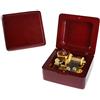Sinzyo Game of Thrones Scatola Musicale Vintage in Legno Movimento Natale San Valentino Regalo di Compleanno (Scatola di Legno Rossa)