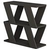 Toilinux.com Tavolo da caffè 2 livelli - L.60 x H.57 cm - Grigio