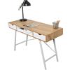 soges Scrivania moderna per computer con cassetto Tavolo da ufficio, Scrivania stazione di lavoro Scrivania Home Office Desk, Tovaglia,GCBG1019