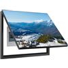 Generico Copri Contatore Elettrico Interno Moderno Moda Decorative A Conchiglia Creative Retro Art Home Breaker Box Copri Quadro Elettrico Semplice Copri Quadro Elettrico Decorativo,40 * 30cm J