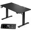 Casaria® Scrivania Elettrica 160 x 70 cm Ergonomica Regolabile Altezza Caricatore Wireless Porta USB-C/A Display LCD Funzione Memoria Carico Max 80kg
