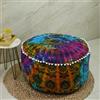 Trade Star etnica mandala ottomano, Boemia rotondo pouf, cotone indiano pouf copertura, poggiapiedi ottomano cuscino decorativo, Floor Seating pouf Pattern7
