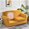 AQIGR Copridivano 2/3/1 Posti Con Braccioli Stretch Con Cuscino Separati Elastico - Decorazione del Soggiorno (Color: #30, Size: 2 Seater)