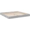 vidaXL Giroletto senza Materasso Grigio Sonoma 180x200 cm Truciolato