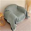 FANSU Telo Copridivano 1 2 3 4 Posti Copripoltrona Copriletto Matrimoniale Multiuso Copritutto, Coperta Copridivano Antiscivolo Reversibile Fodere per Poltrona per Soggiorno (180 * 180cm,Verde Scuro)
