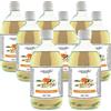 Generic Fei Fan Diffusore Ambiente 26 Fragranze Naturali e Intense ad Alto Concentrato di Essenza - Made in Italy Formato Ricarica da 500ml - 8 Flaconi (Fiori D'arancio)