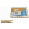 OISE ART STORE Trade Shop - Set 30 Pz Mollette in Plastica Pinze Bucato Panni Antiruggine Grandi Beige 69498
