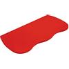 MODULARREDO | GIUNONE Mensola da Muro, Mensola Cameretta, Mensola da Parete, 56x26x1 cm, Rosso - Made in Italy