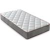 LUXIABED Materasso Viscoelastico Plus Adattabile 90x190 Doppio Facce Differenziate. Comfort Fermezza Media MemorySens. Igienico e Traspirante. Singolo Colore Grigio. Elixir Altezza 20 cm