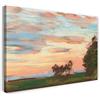 Printed Paintings Stampa su Tela (120x80cm): Claude Monet - sol Levante