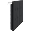 HEFZGDB Cuscino Testiera Nero 120 cm in Similpelle Testiere Letto Testiera Letto Una Piazza E Mezza Testata Letto Matrimoniale Spalliera Letto Matrimoniale per Camere Da Letto Camera Degli Ospiti Salone