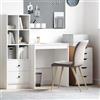 Genérico Scrivania Bianco 70 x 50 x 76 cm,Bianco,16.3kg,869418