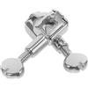 JEWEDECO Clip Ago Argento 2 Pezzi per Macchina da Cucire in Metallo Facile da Installare e Sostituire Accessori per Macchine da Cucire Domestiche per Uso Casalingo