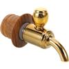 NUOBESTY Rubinetto in legno per botte di vino - Rubinetto di ricambio per erogatore d'acqua - Beccuccio per brocca per bevande - vintage per servire bevande durante le feste in casa